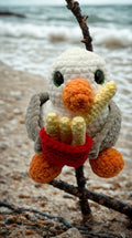 Seagull stuffed animal