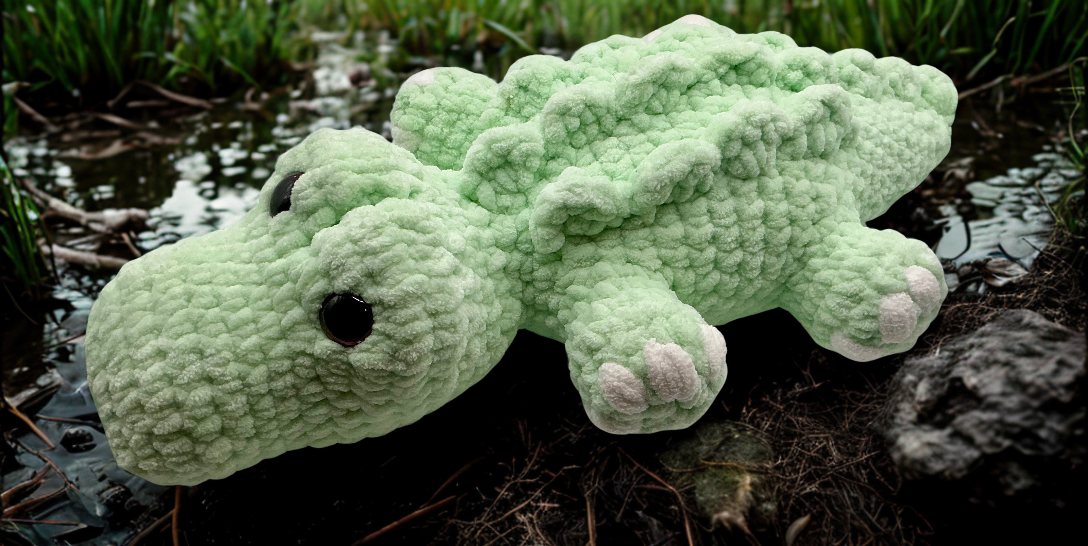 Alligator stuffed animal