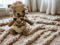 Mama and baby kangaroo PDF pattern