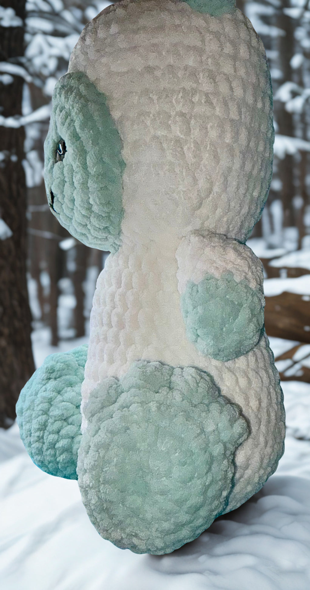 Jumbo yeti stuffed animal