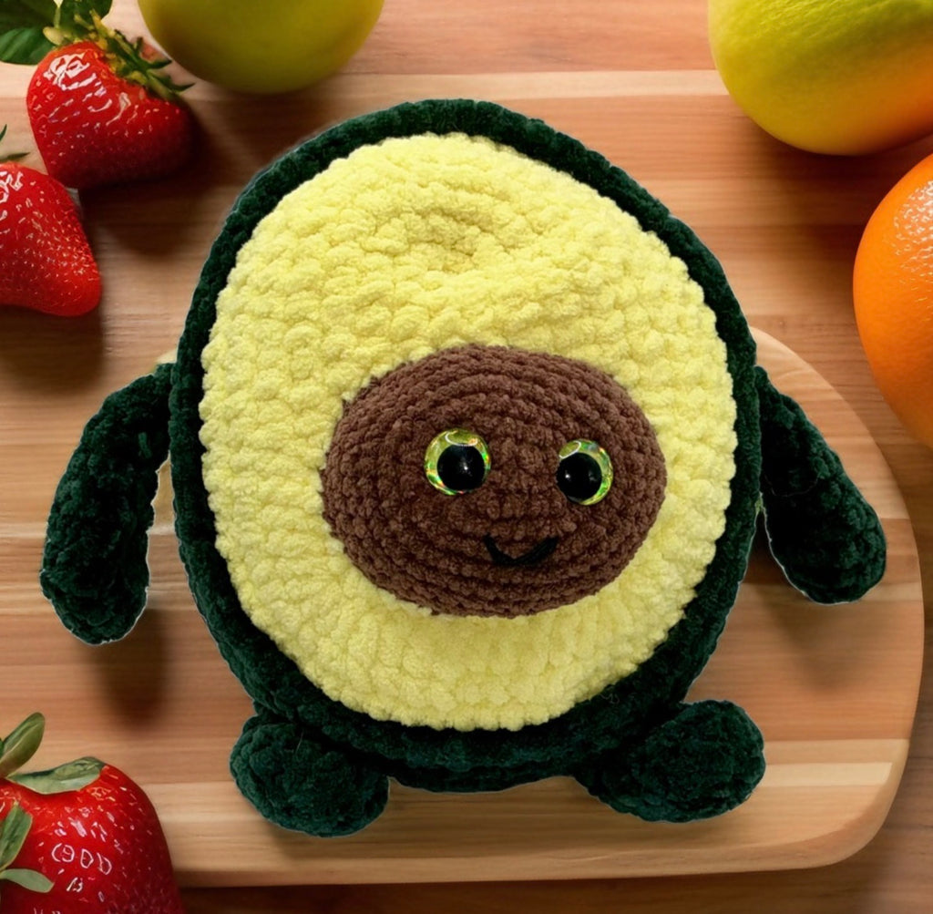 Avocado stuffed animal