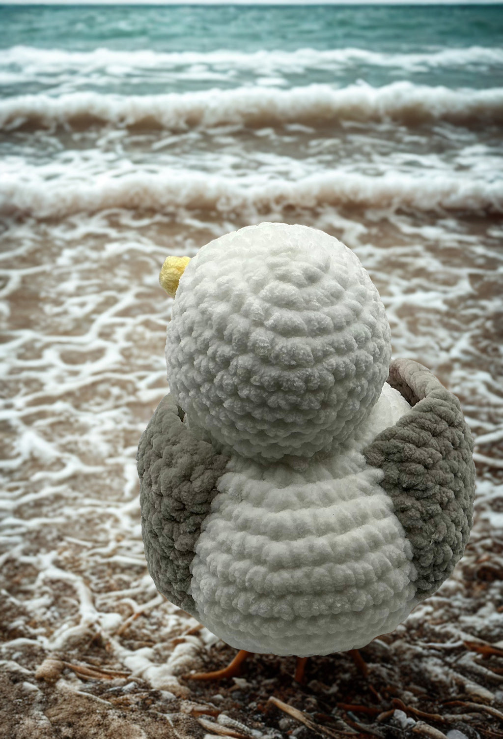 Seagull stuffed animal