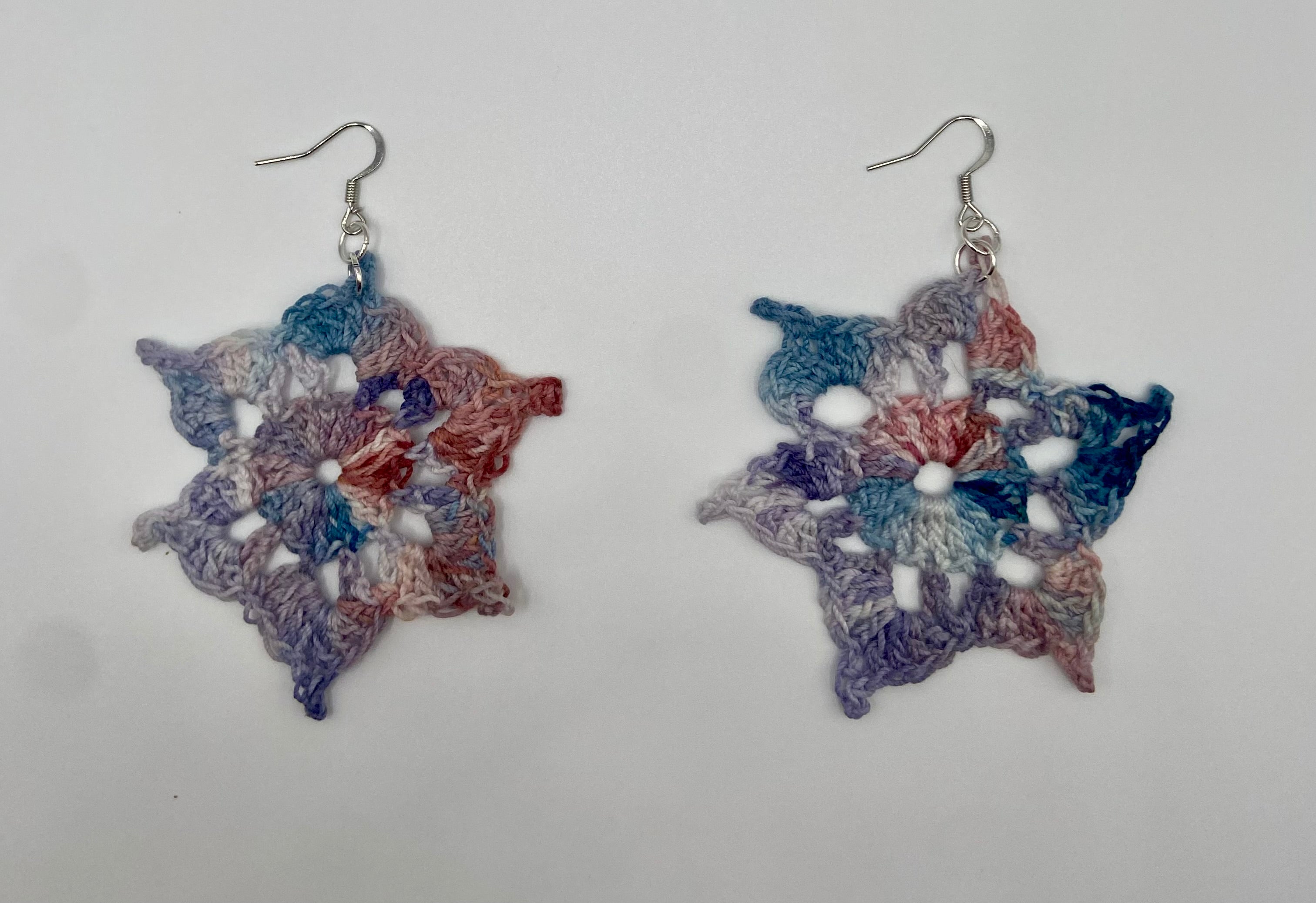 Star burst earrings