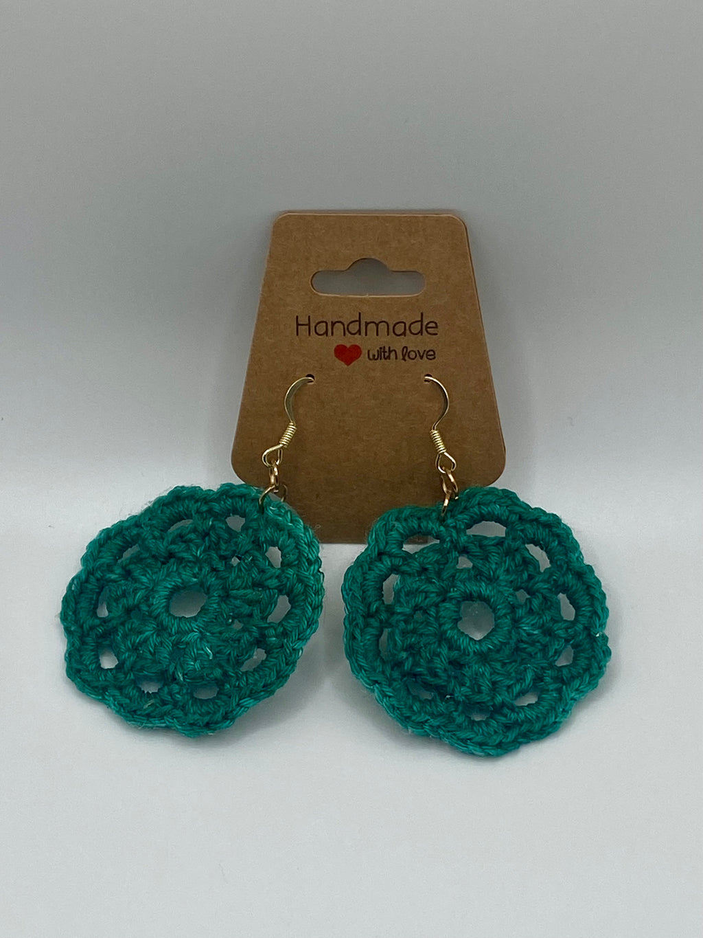 Lacy flower earrings