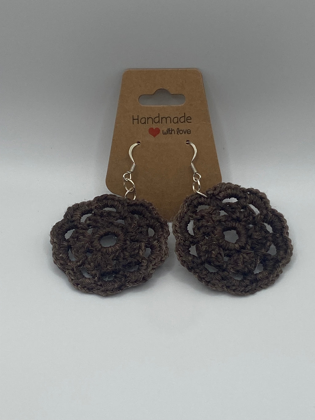 Lacy flower earrings