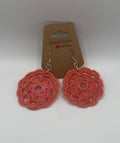 Lacy flower earrings