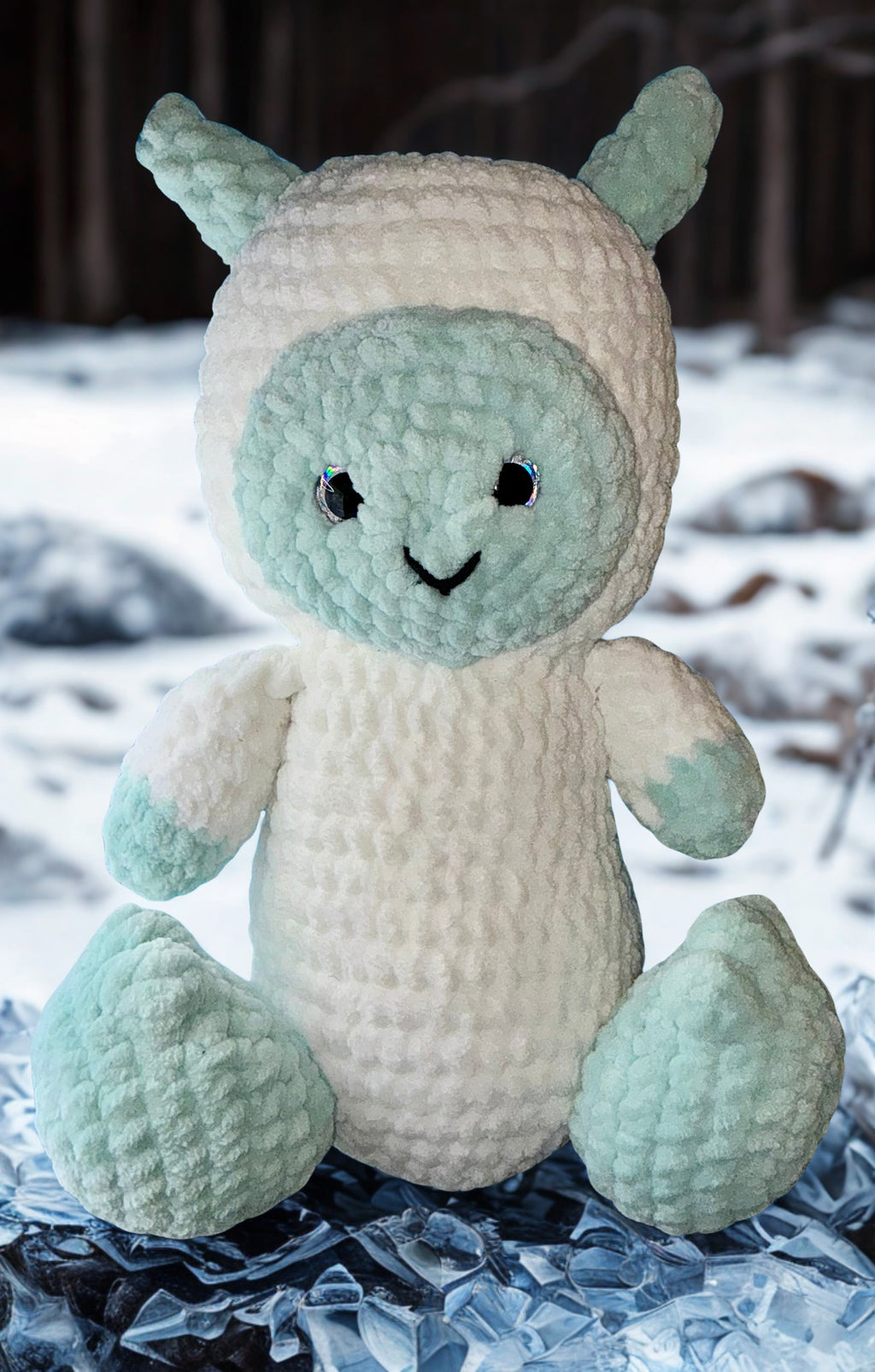 Jumbo yeti stuffed animal